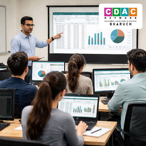 Boost your career with practical Excel skills at C-DAC COMPUTER EDUCATION, Old Town, Bharuch. Our… post image
