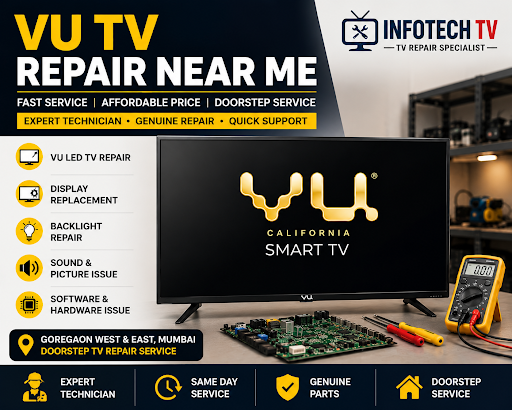 VU TV Repair Near Me in Motilal Nagar post image