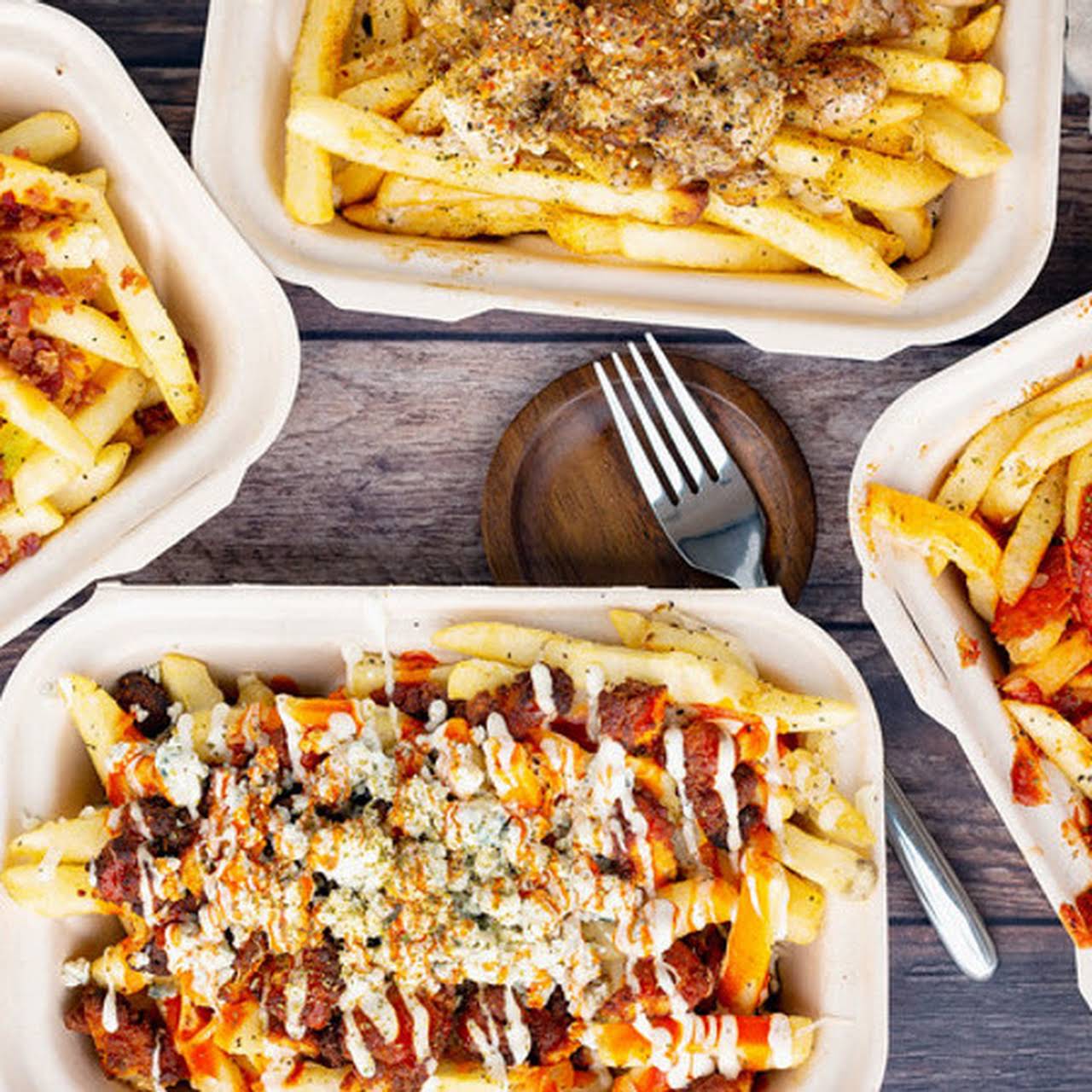 The Fry Guys Custom Loaded Fries Restaurant in Downtown Seattle