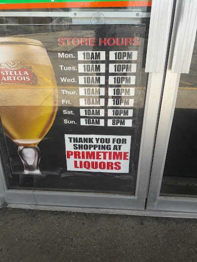 PRIMETIME LIQUORS