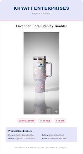 Step up your hydration game with the most sought-after accessory of the year. The Lavender Floral… post image
