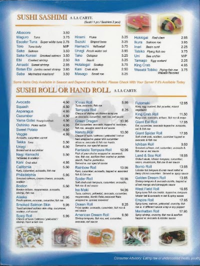 Photos of Pacific East Sushi Bar & Japanese Restaurant