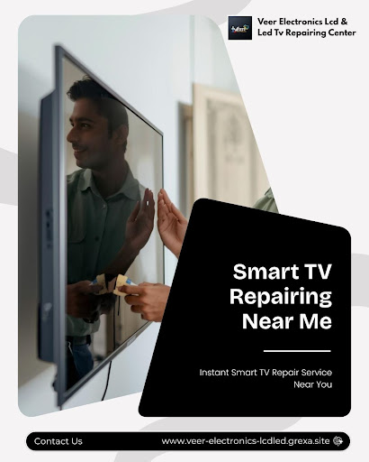 Searching for Smart TV Repairing Near Me Noida? Veer Electronics offers professional repair servi… post image