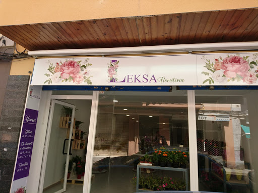 LEKSA Floristeria Logo