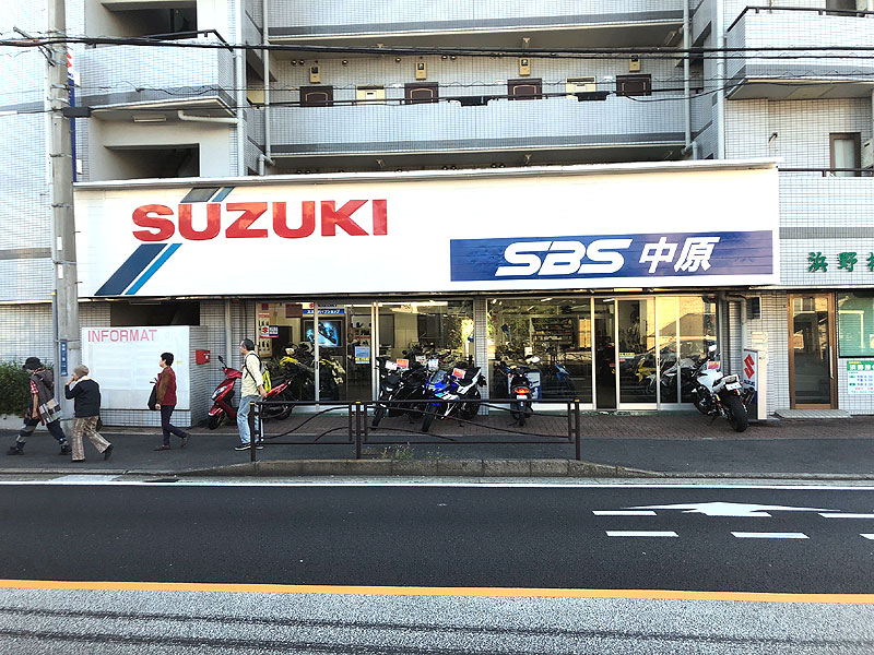 SBS中原| バイクレンタルサービス ビーレンタ神奈川川崎中原店