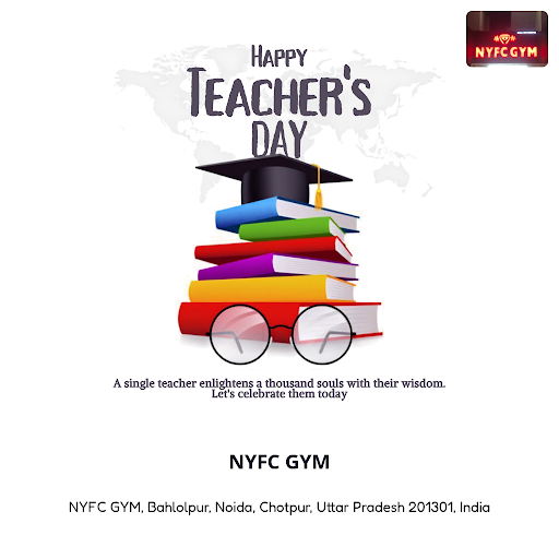Celebrate Teacher's Day at NYFC GYM with personalized training sessions to help you achieve your…
