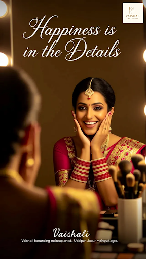 Experience the magic of Vaishali's expert bridal makeup artistry in Udaipur! Our traditional and… post image