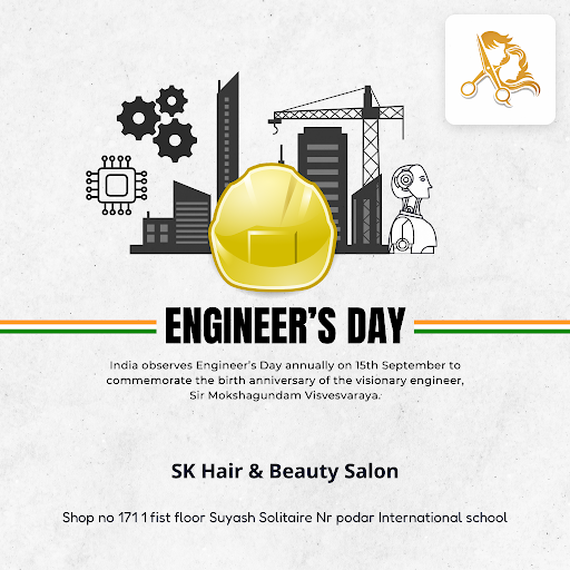 Celebrate Engineers Day 2026 with a rejuvenating look at SK Hair & Beauty Salon, your top unisex… post image