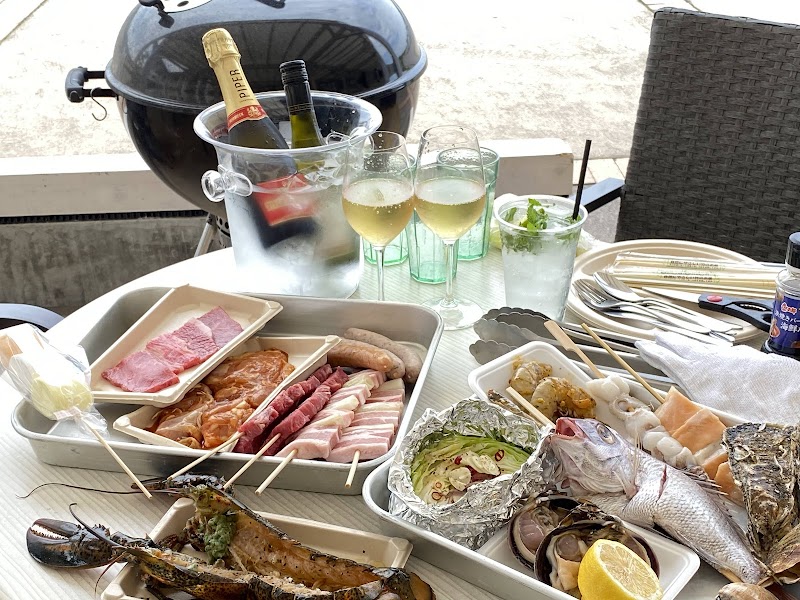 魚太郎ラグーナ蒲郡店 浜焼きバーベキュー
