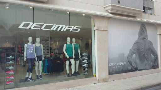 Tienda de deporte Altea Décimas