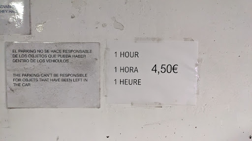 Parking Parquesol - Visual