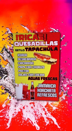 QUESADILLAS AL ESTILO TAPACHULA