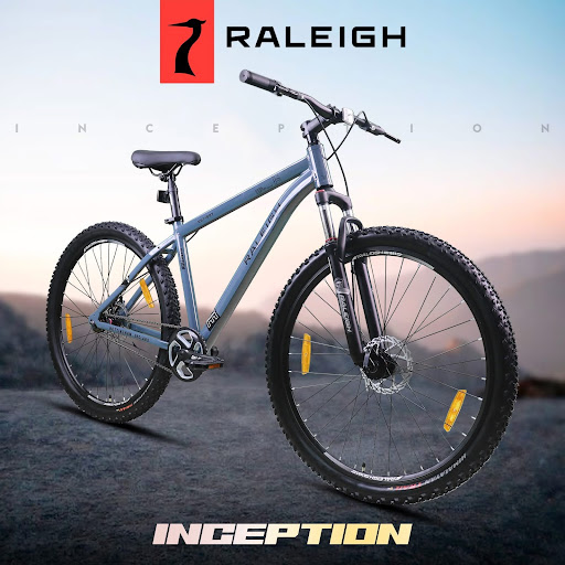Raleigh Inception — Precision meets power in a design that stands out in a crowd. 