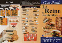 Menu La Reine de Sainte Maure Page 5