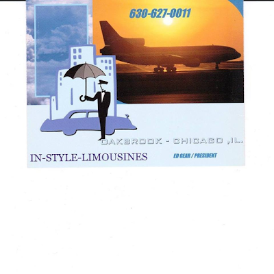 In Style Limousines /Oakbrook, IL. 60523 / 630-627-0011