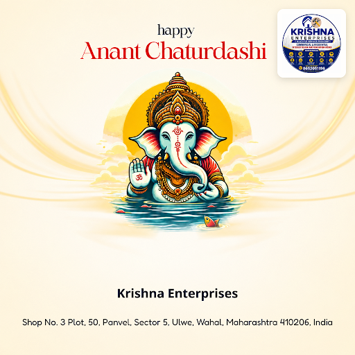 Celebrate Anant Chaturdashi with Krishna Enterprises, your trusted interior designer specializing… post image