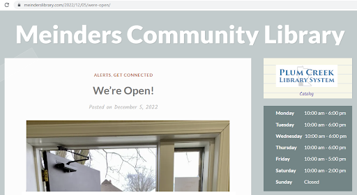 Meinders Community Library - Thumbnail