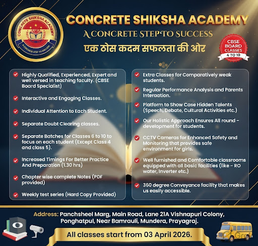 📚 Concrete Shiksha Academy post image