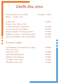 Menu Restaurant Le Méditerranée Page 6