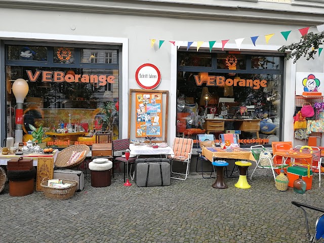 VEB orange - Secondhand, Vintage, Retro -