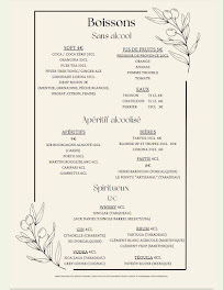 Menu Le Souleyas Page 1