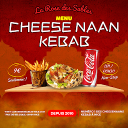 Photo n°50 de La Rose des Sables | Cheese Naan Kebab à Nice (Restauration rapide)