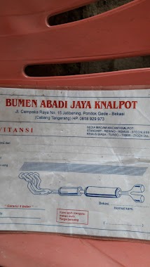 Bumen Abadi Jaya Knalpot, Author: EKO SUPARYANTO