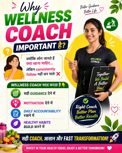 *💚 सही Wellness Coach  आपकी transformation journey आसान बना सकता है* post image