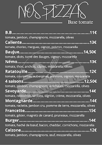 Menu Le Tranqu'illou by Gaël Page 2