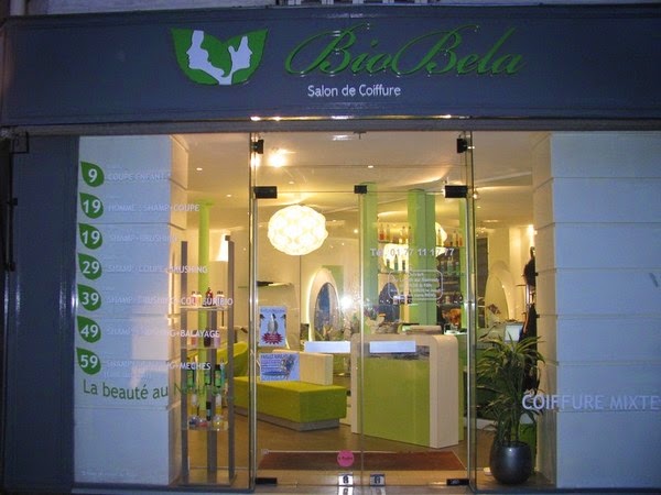 BIOBELA Coiffeur Bio Paris et Coloration Végétale, 4 salons à Paris, coiffeur bio