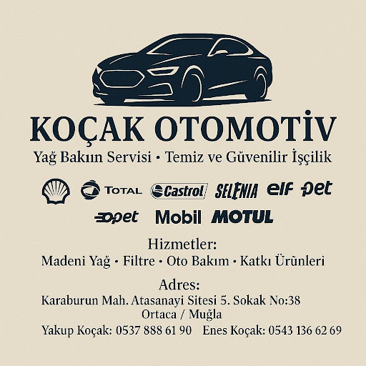 Koçak Otomotiv Motor Yağı ve Filitre ilaçlı motor yıkama