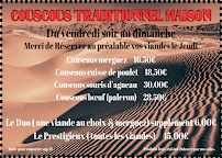 Menu La Marmite Page 2