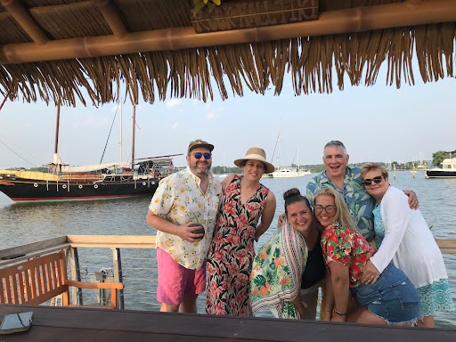 Rock Hall Maryland Tiki Boat - Thumbnail