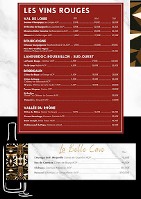 Menu Le poussin rouge Page 1