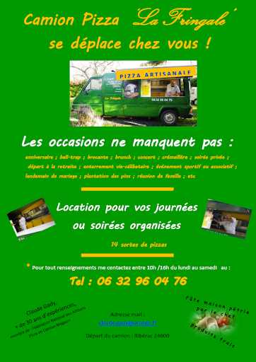 Photo 1 - Pizza à Ribérac, camion pizza à emporter La Fringale