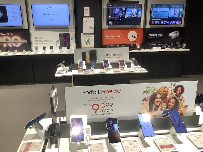 Opinii despre Free - Boutique Villeneuve D'ascq în Lille - Magasin de téléphonie mobile