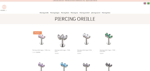 Piercingshop France - Thumbnail