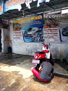 Reog Motorcycle And Car Wash, Author: Victor Arssana