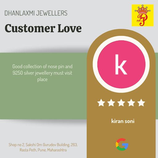 Kiran's remarkable experience at Dhanlaxmi Jewellers in Pune! She loved our customized jewelry fo… post image
