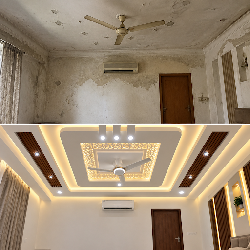 A dated space can become fresh, functional, and beautifully finished with the right team. This re…