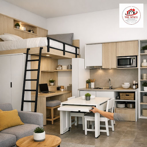 Struggling with a compact flat in Lohegaon or nearby Pune areas? The space interiors specializes…