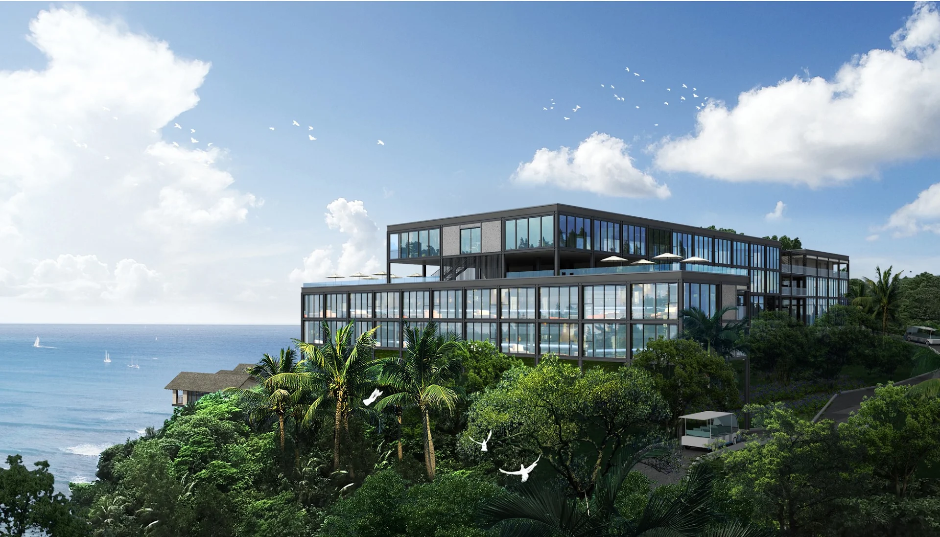 Palau Sunrise Sea View Landison Retreat
