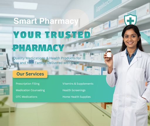 Smart Pharmacy is your trusted pharmacy providing quality medications and health products for you… post image