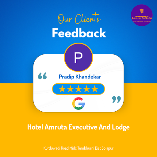 Pradip Khandekar's stay at Hotel Amruta Executive And Lodge in Tembhurni was a memorable one! He… post image