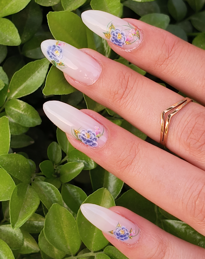 Summer nail art. Make you happy and cool.