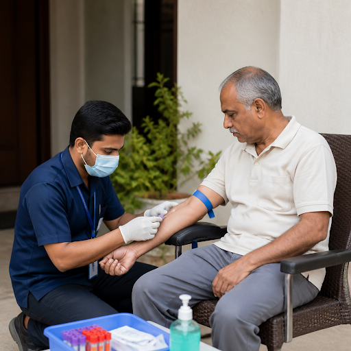 Finding it difficult to visit a lab for a blood test or regular health checkup? Swanand Pathology…