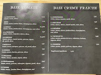 Menu Pizza king Page 1