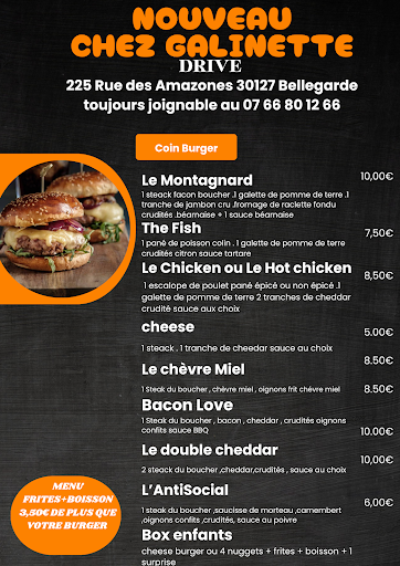 Photo 3 - chez galinette snack Tacos Burger Kebab