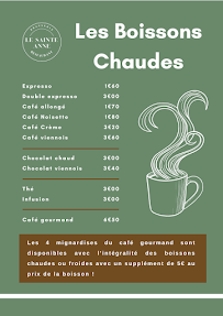 Menu Le Sainte Anne Page 8