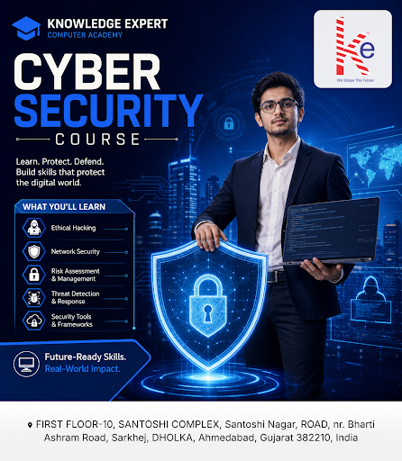 Join Knowledge Expert Computer Academy to learn Cyber Security Course and explore graphic design… post image